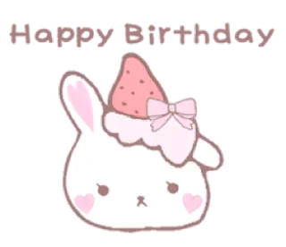 🐰 emoji ㅤㅤ          ˖ これは   @stikie ♡ Telegram sticker 11 of 48