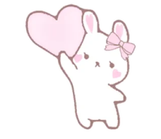 🐰 emoji ㅤㅤ          ˖ これは   @stikie ♡ Telegram sticker 9 of 48