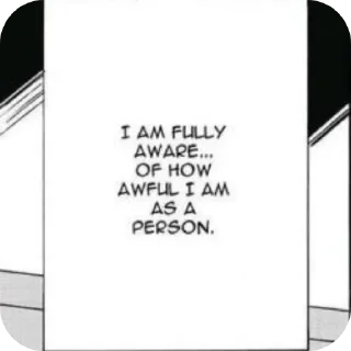 Sticker from Manga