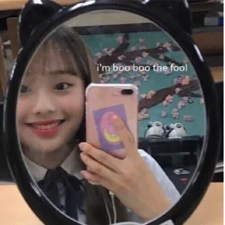 Sticker from chuu chuu train