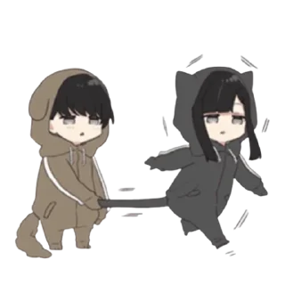 🧸 emoji かわいいカップル @aestheticstikerpack Telegram sticker 12 of 114
