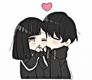 🧸 emoji かわいいカップル @aestheticstikerpack Telegram sticker 9 of 114
