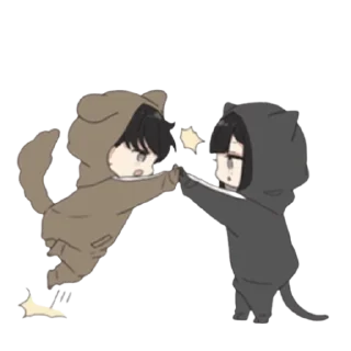 🧸 emoji かわいいカップル @aestheticstikerpack Telegram sticker 13 of 114