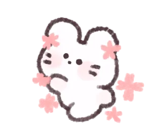 🌸 emoji ♡̸҂ 𝗰𝗮𝘁 @KINKITTEN Telegram sticker 20 of 32
