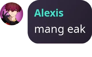 Sticker from mang eak