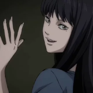 🎭 emoji Tomie @Hanim1O Telegram sticker 15 of 58