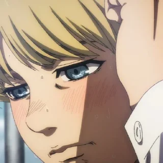 😷 emoji Armin arlert Telegram sticker 16 of 25
