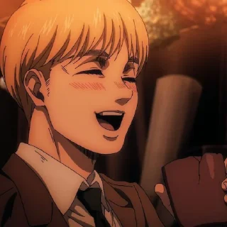 😄 emoji Armin arlert Telegram sticker 13 of 25