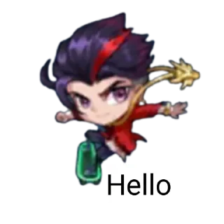 👋 emoji MLBB Emote Stickers Telegram sticker 2 of 90