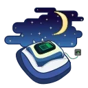 🤖 emoji Bot Cat | @djpreet Telegram sticker 6 of 20
