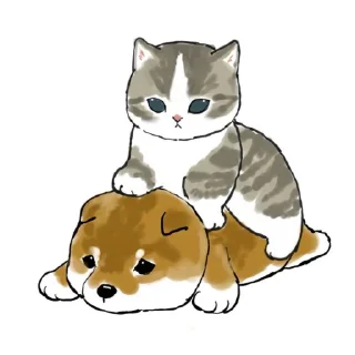 🦦 emoji 可愛い猫 @aestheticstikerpack Telegram sticker 20 of 109