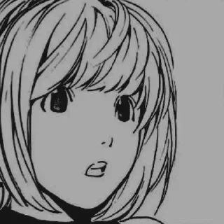📕 emoji Misa Amane  :: @Hanim1O Telegram sticker 8 of 120