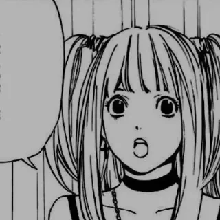 📕 emoji Misa Amane  :: @Hanim1O Telegram sticker 13 of 120