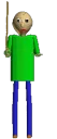 👏 emoji Baldi and his happy friends Telegram sticker 21 of 76