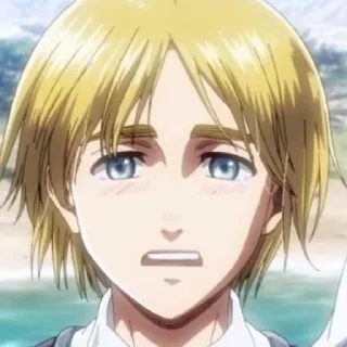 🐤 emoji Armin Arlert by @aotstickerpack Telegram sticker 8 of 15
