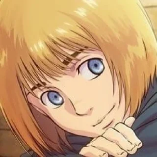 🐤 emoji Armin Arlert by @aotstickerpack Telegram sticker 7 of 15