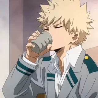 🥊 emoji Bakugo @Hanim1O Telegram sticker 18 of 118