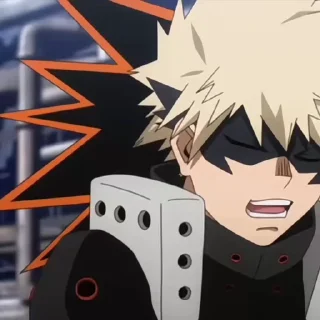 🥊 emoji Bakugo @Hanim1O Telegram sticker 7 of 118