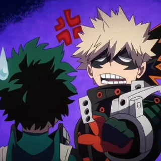🥊 emoji Bakugo @Hanim1O Telegram sticker 8 of 118