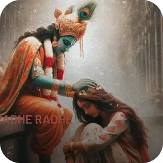 🥰 emoji Kanha Lover [MUSKAN] @Peace_079 Telegram sticker 12 of 70