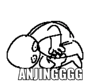 😭 emoji Shimmy yay shimmy yay draig swallalala. AKA YEYO PNYA WOI. Telegram sticker 9 of 43