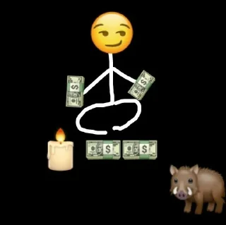 😏 emoji orang lidi @editrndm Telegram sticker 21 of 21