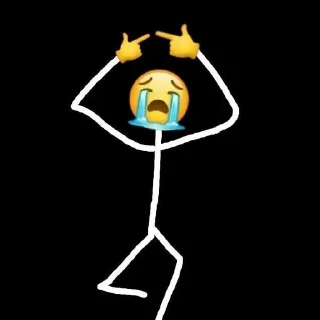 😭 emoji orang lidi @editrndm Telegram sticker 4 of 21