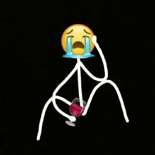 😭 emoji orang lidi @editrndm Telegram sticker 11 of 21