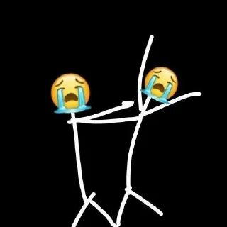😭 emoji orang lidi @editrndm Telegram sticker 14 of 21