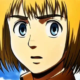 Sticker from Armin arlert || by : @stickerrpwxsn