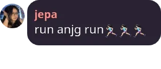 🏃‍♀ emoji punya jepa Telegram sticker 16 of 33