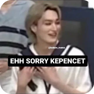 🤲 emoji meme kpop @arukastiker Telegram sticker 10 of 51