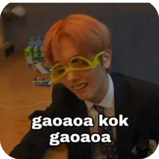 😎 emoji meme kpop @arukastiker Telegram sticker 19 of 51