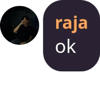 Sticker from raja