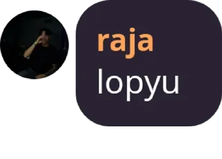 Sticker from raja