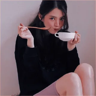 👩‍🦰 emoji han so hee | @WEJAMS Telegram sticker 17 of 21