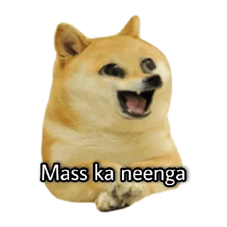 Sticker from Cheems Tamil