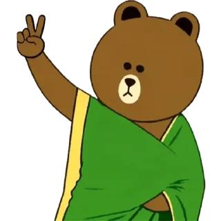 🌱 emoji Tamil Bear 2 Telegram sticker 5 of 19