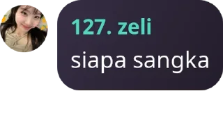 Sticker from zeli pacar haechan