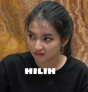 😒 emoji MEMBER JKT48 @AM_EllaJKT48 Telegram sticker 6 of 100