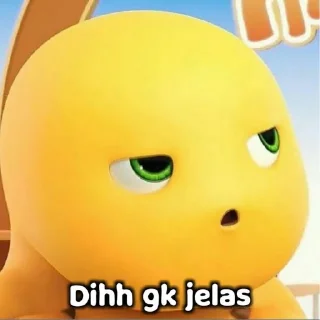 😒 emoji Dino Telegram sticker 11 of 120