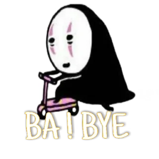 ✋ emoji Kaonashi @RmXoX Telegram sticker 7 of 72