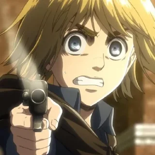🐤 emoji Armin Arlert by @aotstickerpack Telegram sticker 5 of 15