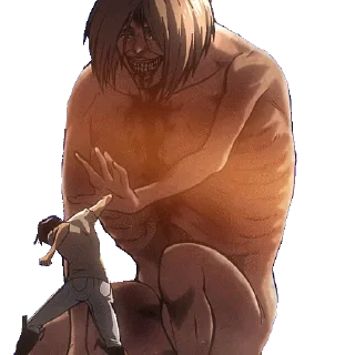 👊 emoji Attack on Titan @AnimeLibrary_Stickers Telegram sticker 8 of 56