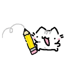 📝 emoji Nerd cat 2 Telegram sticker 18 of 53