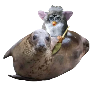 🗡️ emoji Furby Power Telegram sticker 6 of 18