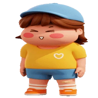✌️ emoji @stickermaze│@stickerXhub│CuteCouples. Telegram sticker 17 of 26