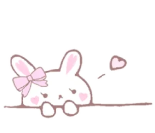 🐰 emoji ㅤㅤ          ˖ これは   @stikie ♡ Telegram sticker 19 of 48