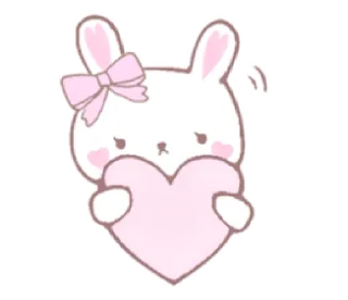 🐰 emoji ㅤㅤ          ˖ これは   @stikie ♡ Telegram sticker 12 of 48
