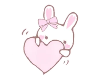 🐰 emoji ㅤㅤ          ˖ これは   @stikie ♡ Telegram sticker 14 of 48